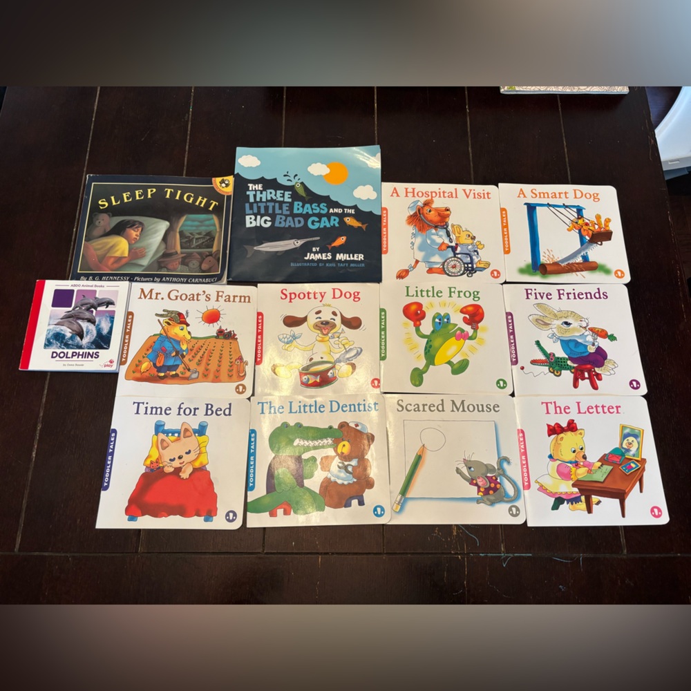 Kids Book Set paperback story bundle travel toddler school library party office